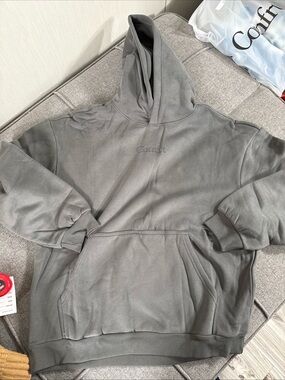 New Men’s Comfrt Signature Hoodie Adult 2XL Steel Gray Minimalist Athletic